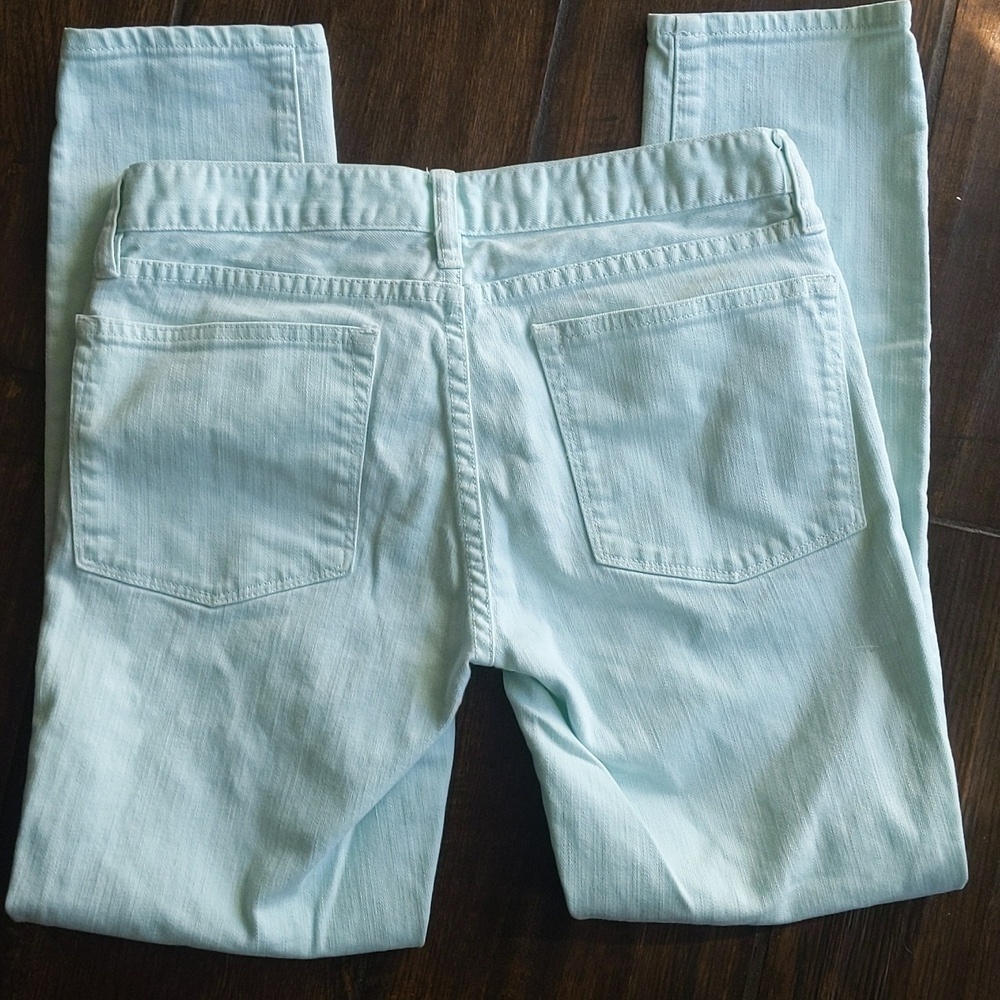 J.Crew Light Mint Stretch Skinny Jeans - 27 - Picture 6 of 6